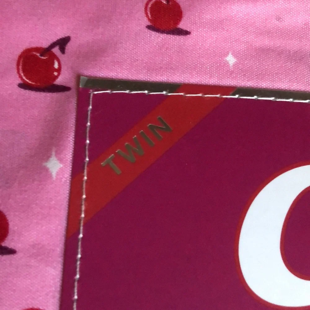 Cherry Coke Pink 4-Piece TWIN Sheet Set